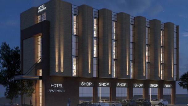 Commercial Hotel Building gallery 2